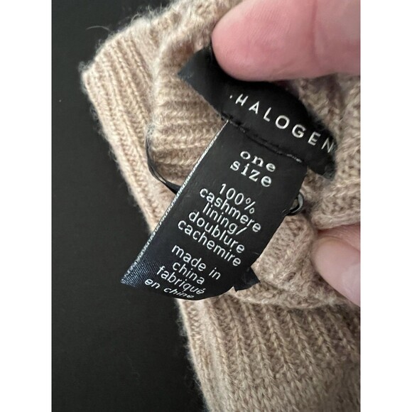 New Cashmere Gloves Women’s One Size Nordstrom Halogen - Picture 3 of 4